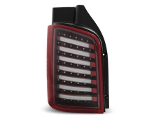 LED TAIL LIGHTS RED WHITE fits VW T5 04.03-09 / 10-15