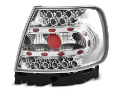 LED TAIL LIGHTS CHROME fits AUDI A4 B5 11.94-09.00