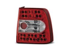 LED TAIL LIGHTS RED WHITE fits VW PASSAT B5 11.96-08.00 SEDAN