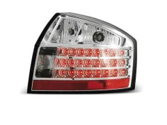 LED TAIL LIGHTS CHROME fits AUDI A4 10.00-10.04