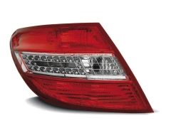 LED TAIL LIGHTS RED WHITE fits MERCEDES C-KLASA W204 SEDAN 07-10