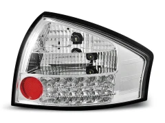 LED TAIL LIGHTS CHROME fits AUDI A6 05.97-.05.04