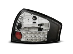 LED TAIL LIGHTS BLACK fits AUDI A6 05.97-05.04