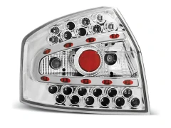 LED TAIL LIGHTS CHROME fits AUDI A4 8E 10.00-10.04 SEDAN