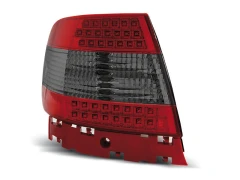 LED TAIL LIGHTS RED SMOKE fits AUDI A4 11.94-09.00