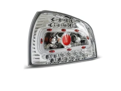 LED TAIL LIGHTS CHROME fits AUDI A3 08.96-08.00