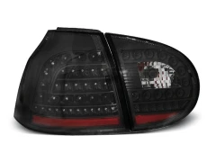 LED TAIL LIGHTS BLACK fits VW GOLF 5 10.03-09