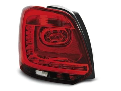 LED TAIL LIGHTS RED SMOKE fits VW POLO 09-14